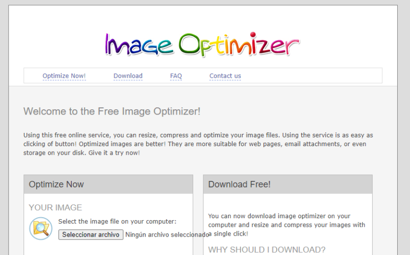 Optimizador de imagen